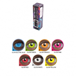 Glow Lens 14mm Plan Electric Blue (boîte de 2)