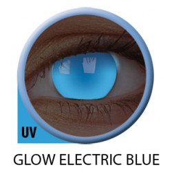 Glow Lens 14mm Plan Electric Blue (boîte de 2)