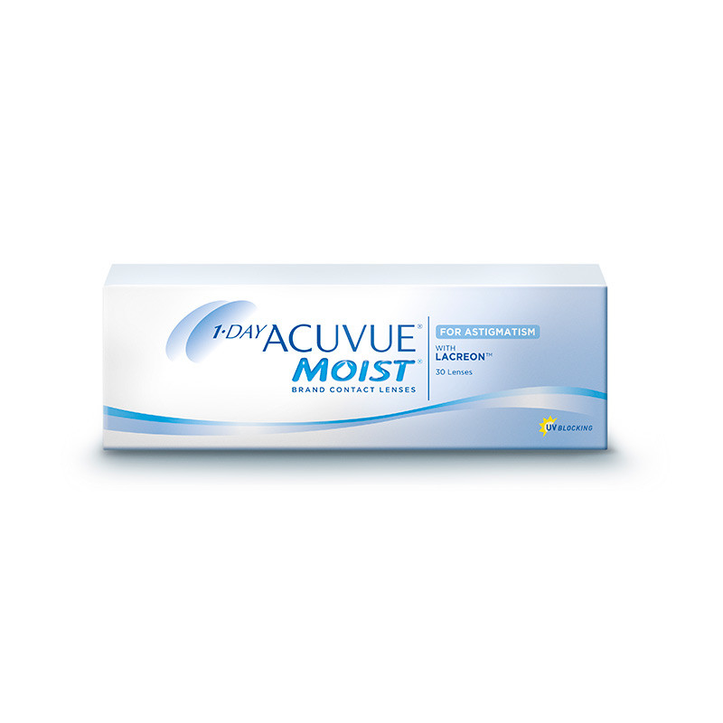 1-Day Acuvue® Moist® for Astigmatism (boîte de 30)