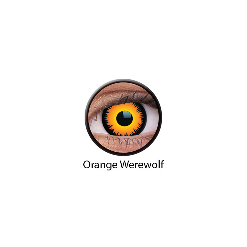 Crazy Lens 14mm Orange Werewolf Crazy Lens 14mm Orange Werewolf