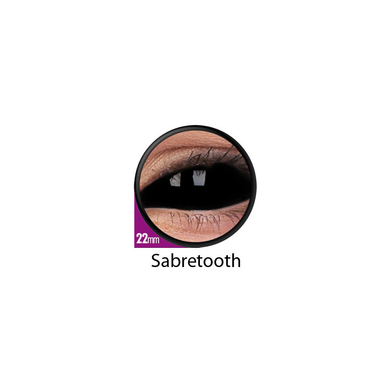 Crazy Lens Sclera S1 22mm Plan Sabretooth Crazy Lens Sclera S1 22mm Plan Sabretooth