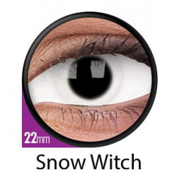 Crazy Lens Sclera S1 22mm Plan Snow Witch