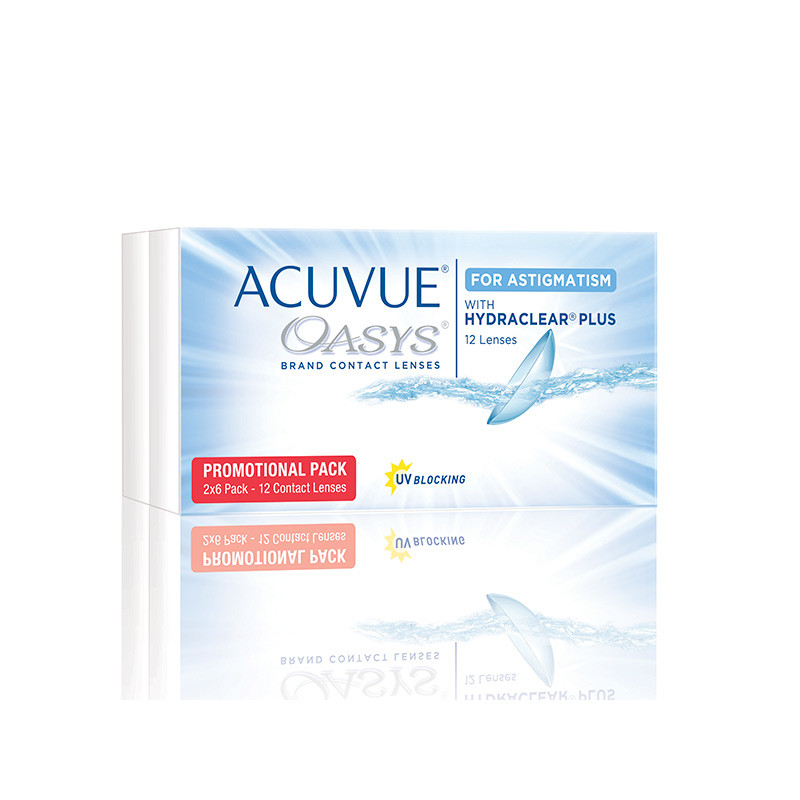 Acuvue® Oasys® for Astigmatism (boîte de 12) Acuvue® Oasys® for Astigmatism (boîte de 12)