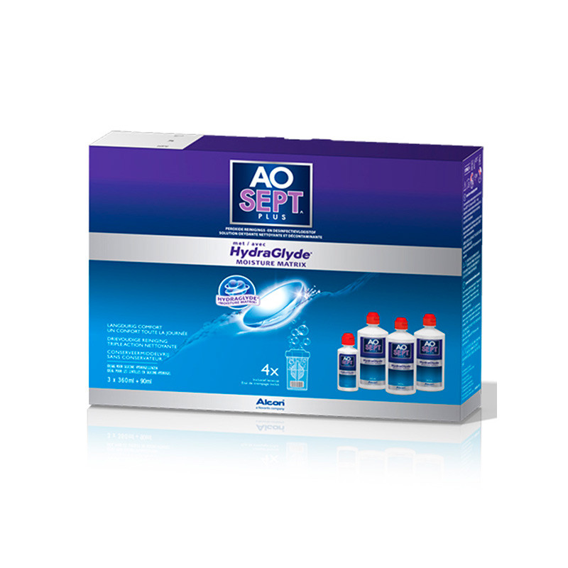 Aosept plus Hydraglide Pack 3x360ml Aosept plus Hydraglide Pack 3x360ml
