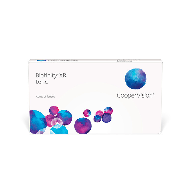 Biofinity® Toric XR (boîte de 6) Biofinity® Toric XR (boîte de 6)