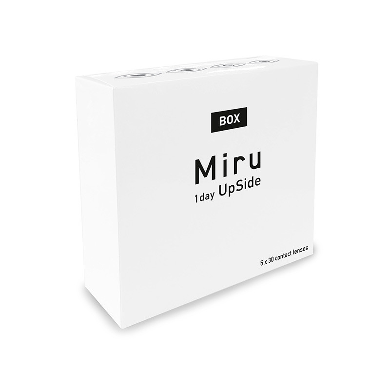 Miru® 1-Day Upside Box Jeune (5 boîtes de 30) Miru® 1-Day Upside Box Jeune (5 boîtes de 30)