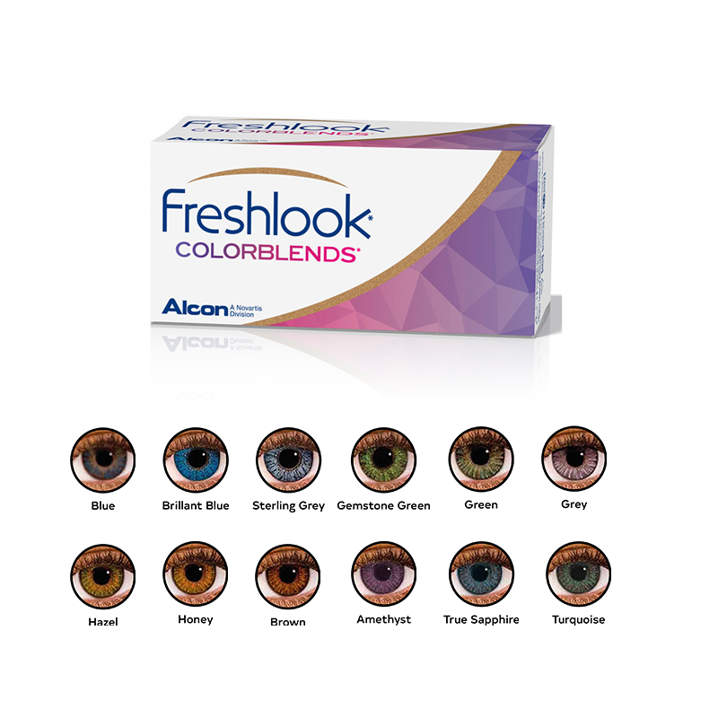 FreshLook® Colorblends Amethyst (boîte de 2) FreshLook® Colorblends Amethyst (boîte de 2)